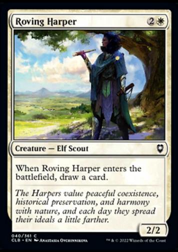 Roving Harper (Reisende Harfnerin)
